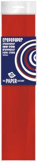 Crêpepapier 250 x 50 cm rood
