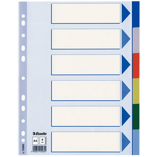 Tabbladen A4 PP