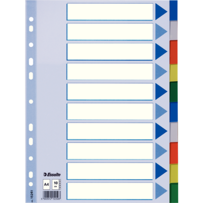 Tabbladen A4 PP