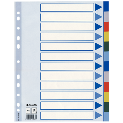 Tabbladen A4 PP