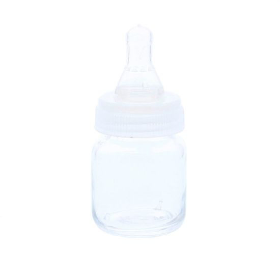 Papfles glas wit