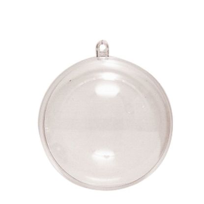 Plastic Bal 2-delig 7cm, kunststof