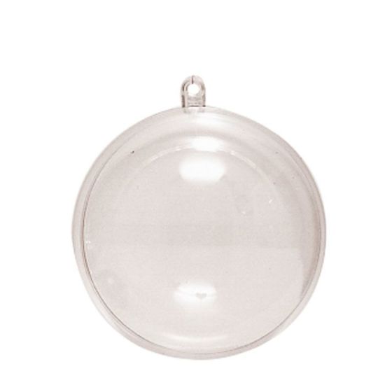 Plastic Bal 2-delig 7cm, kunststof