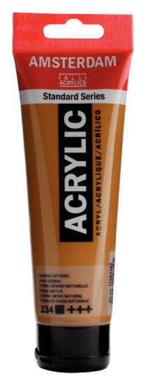 Acrylverf Talens sienna naturel