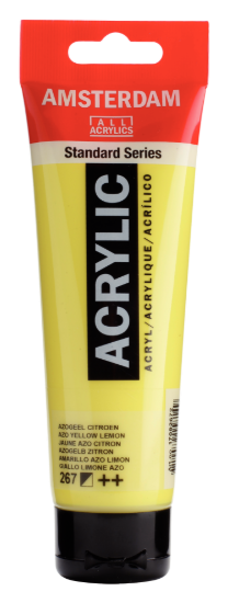 Acrylverf Talens azogeel citroen