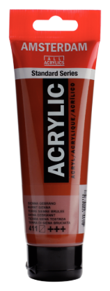 Acrylverf Talens sienna gebrand
