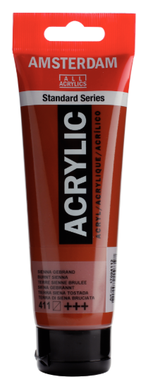 Acrylverf Talens sienna gebrand