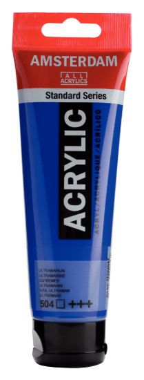 Acrylverf Talens ultramarijn