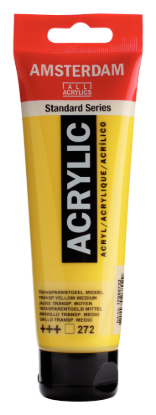 Acrylverf Talens transp. geel middel