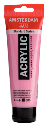 Acrylverf Talens quinac. roze licht