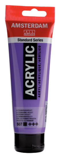 Acrylverf Talens ultramarijn violet