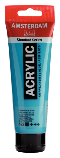 Acrylverf Talens turkooisblauw