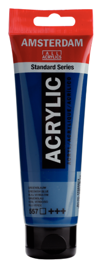 Acrylverf Talens groenblauw