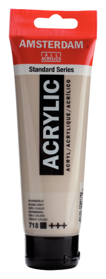 Acrylverf Talens warmgrijs