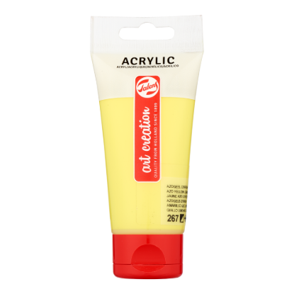 Acrylverf Talens 75ml azogeel citroen