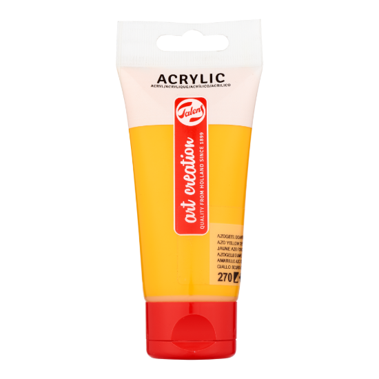 Acrylverf Talens 75ml azogeel donker