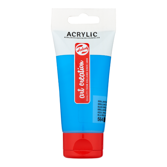 Acrylverf Talens 75ml briljantblauw