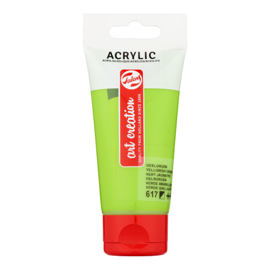 Acrylverf Talens 75ml geelgroen