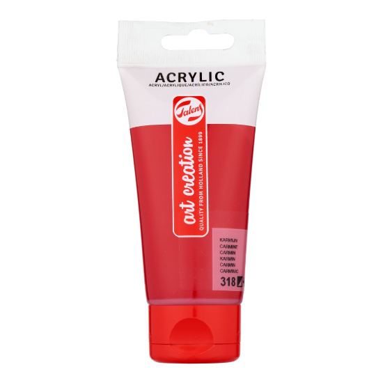 Acrylverf Talens 75ml karmijn