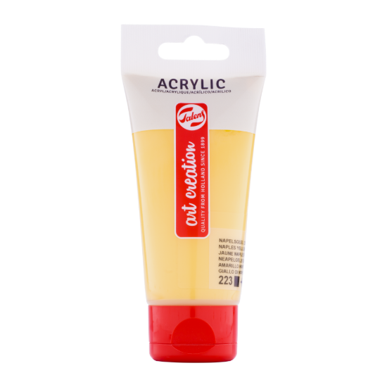 Acrylverf Talens 75ml napelsgeel donker