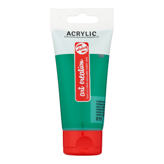 Acrylverf Talens 75ml perm. groen donker