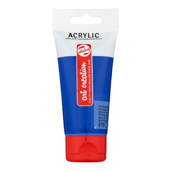 Acrylverf Talens 75ml phtaloblauw