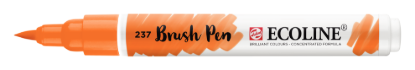 Ecoline brushpen donker oranje
