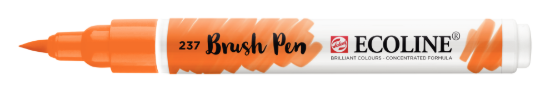 Ecoline brushpen donker oranje