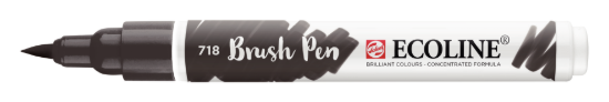 Ecoline brushpen warmgrijs
