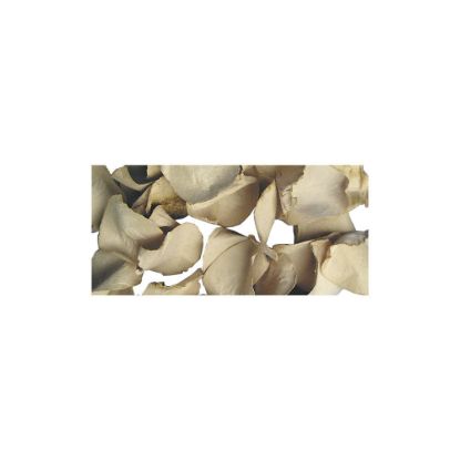 Papier-bloemblaadjes, 2,5 cm ø, naturel, zak 10g