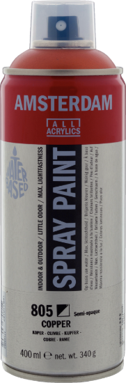 Acrylverf  spuitbus koper