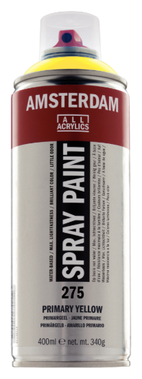 Acrylverf  spuitbus primairgeel