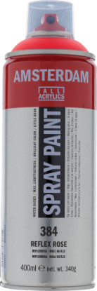 Acrylverf  spuitbus reflexroze