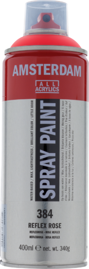 Acrylverf  spuitbus reflexroze