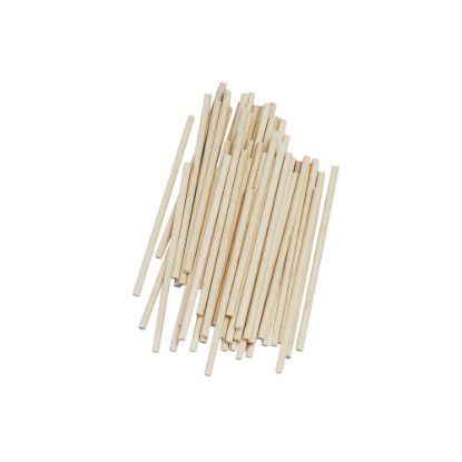 Rayher knutselhoutjes, 10 cm, diameter 4 mm, 60 stuks, 6121531