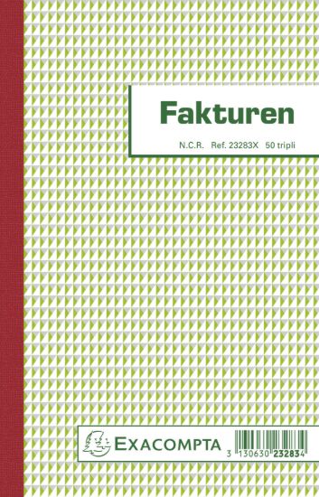 Facturen 21x13,5 (3-voud)