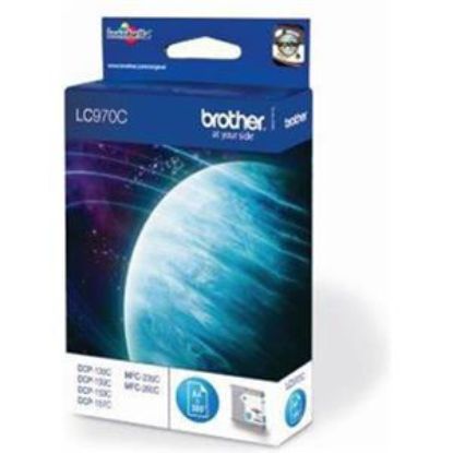 Brother inkt LC970BC cyaan