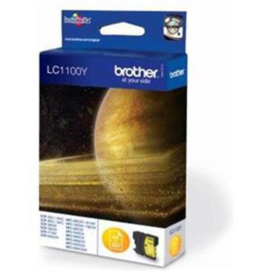 Brother inkt LC1100Y geel