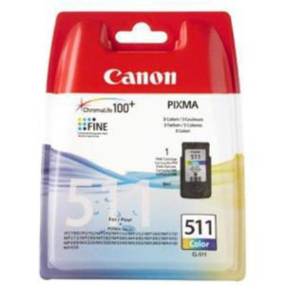 Canon CL-511 kleur, cyaan/magenta/geel