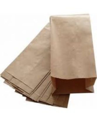 Kraftzak bruin 250gr 120+70x220/240mm