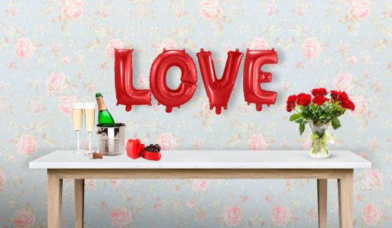 Folieballonnen Love