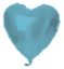 Folieballon hart pastelblauw