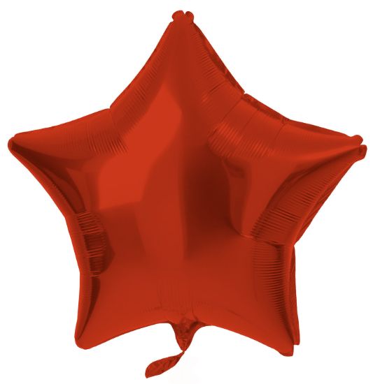 folieballon ster rood