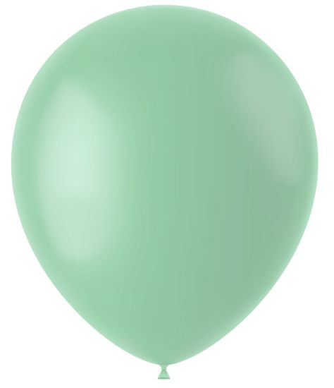Ballonnen muntgroen