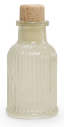 Glazen ribbelflesje cotton 40ml