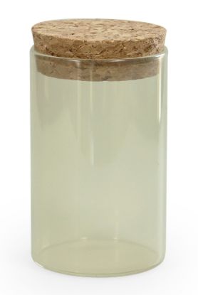 Glazen mini potje cotton