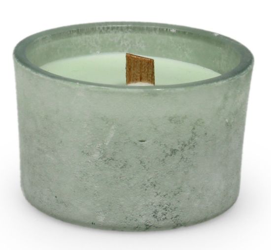 Kaars mini geparfumeerd steen eucalyptus