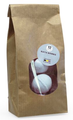 Mini bruisballen Soft Silver Blue - Jojoba 12 stuks