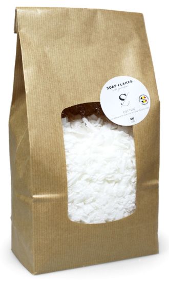 Zeepvlokken wit - cotton 500gr