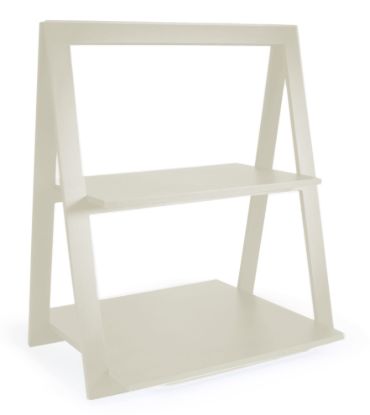 Driehoekig rekje met 2 plankjes